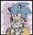Size: 1909x2048 | Tagged: safe, artist:mirikun, editor:sontailsreddit, miles "tails" prower, sonic the hedgehog, fox, hedgehog, border, cute, duo, edit, gay, heart, hugging, hugging from behind, lidded eyes, looking at them, male, shipping, smile, sonic x tails, standing, upscaled