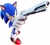 Size: 898x817 | Tagged: safe, artist:chaoticsonicfan, sonic the hedgehog, 2024, 3d, from above, gun, holding something, looking offscreen, looking up, reaching towards the viewer, simple background, solo, standing, weapon, white background