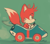 Size: 1330x1178 | Tagged: safe, artist:a5tros, miles "tails" prower, fox, classic sonic (universe), classic tails, cute, driving, dust clouds, eyelashes, frown, green background, lidded eyes, looking ahead, male, simple background, solo