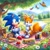 Size: 1024x1024 | Tagged: safe, ai art, miles "tails" prower, sonic the hedgehog, 2024, abstract background, apple, blanket, bug, butterfly, cookie, daisy (flower), daytime, drink, duo, field, flower, flower field, food, fruit, grass, grass field, holding something, literal animal, mountain, mountain range, outdoors, picnic, plate, prompter:swiftfurai, sandwich, sitting, smile, strawberry, suitcase, tree, water