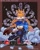Size: 1080x1350 | Tagged: safe, artist:scarrocio93, miles "tails" prower, nine, sonic the hedgehog, fox, hedgehog, sonic prime, 2024, alternate universe, border, brown background, clothes, duo, dust clouds, fully clothed, lidded eyes, looking at viewer, male, outline, raised eyebrow, scarf, simple background, smile, sparkles