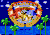 Size: 320x224 | Tagged: safe, sonic the hedgehog, animated, brothers, edit, gif, infinite loop, segasonic bros, siblings, title screen, trio
