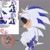 Size: 1879x1879 | Tagged: safe, artist:ghb_111, oc, oc:endi the hedgehog, hedgehog, 2024, blushing, eyes closed, grey background, internal view, nonbinary, oc only, pregnant, reference inset, simple background, smile, solo, solo nonbinary, standing
