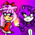 Size: 800x800 | Tagged: safe, artist:adriellethewolf, amy rose, blaze the cat, cat, hedgehog, 2013, amy x blaze, amy's halterneck dress, blaze's tailcoat, cute, dress, female, females only, fire, flame, hair bow, hammer, lesbian, shipping