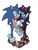 Size: 768x1024 | Tagged: safe, artist:kitcartt_, shadow the hedgehog, sonic the hedgehog, hedgehog, 2024, blushing, cute, duo, gay, holding hands, looking at each other, male, mouth open, one eye closed, shadow x sonic, shadowbetes, shipping, simple background, sonabetes, standing, white background