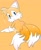Size: 958x1181 | Tagged: safe, artist:elly, miles "tails" prower, 2019, :o, bent over, blushing, cute, looking at viewer, looking back, looking back at viewer, signature, simple background, solo, yellow background