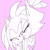 Size: 2048x2048 | Tagged: safe, artist:zoesonicart, amy rose, blaze the cat, cat, hedgehog, 2023, amy x blaze, cute, eyes closed, female, females only, heart, lesbian, line art, shipping, simple background, sketch