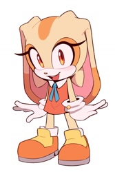 Size: 884x1325 | Tagged: safe, artist:toonsite, cream the rabbit