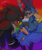 Size: 1620x1920 | Tagged: safe, artist:lilaclynbo, shadow the hedgehog, sonic the hedgehog, hedgehog, 2024, alternate outfit, beanbrows, belt, blushing, clothes, cute, demiboy, demiboy pride, duo, ear piercing, earring, fingerless gloves, gay, jacket, looking at each other, mlm pride, pansexual, pansexual pride, pants, pride, pride flag background, shadow x sonic, shipping, shirt, signature, smile, t4t, trans male, trans pride, transgender, upside down, wink
