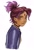 Size: 765x1119 | Tagged: safe, artist:maitroll, blaze the cat, human, 2024, humanized, looking at viewer, simple background, smile, solo, tan skin, white background