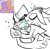 Size: 818x804 | Tagged: safe, artist:hidigrade, espio the chameleon, silver the hedgehog, hedgehog, chameleon, cute, duo, eyes closed, freckles, frown, gay, heart, holding each other, licking, licking face, line art, male, reference inset, saliva, shipping, silvio, simple background, smile, tongue out, white background