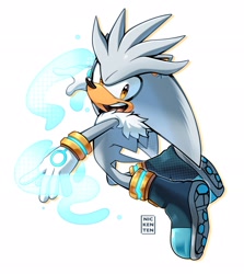 Size: 1824x2048 | Tagged: safe, artist:thatbirdguy_, silver the hedgehog