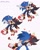 Size: 1639x2048 | Tagged: dead source, safe, artist:clery_trixy, shadow the hedgehog, sonic the hedgehog, hedgehog, 2024, dancing, duo, flower, flustered, frown, gay, holding each other, holding something, kiss, lidded eyes, male, rose, rose in mouth, shadow x sonic, shipping, simple background, smile, surprise kiss, surprised, triality, white background