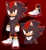 Size: 3773x4096 | Tagged: safe, artist:kou-sonic, shadow the hedgehog, hedgehog, male, movie shadow, movie style, solo, standing, watermark