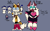 Size: 1928x1200 | Tagged: safe, artist:head---ache, miles "tails" prower, rouge the bat, 2024, alternate outfit, alternate universe, au:live and learn (head---ache), boots, character name, dark skin, duo, english text, glasses, grey background, lab coat, simple background, smile, standing