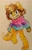 Size: 1136x1761 | Tagged: safe, artist:alomaire, oc, oc:alomair, cheetah, barefoot, bisexual, bisexual pride, clenched fist, clenched teeth, clothes, eye clipping through hair, eyebrow clipping through hair, female, hoodie, looking at viewer, oc only, paws, signature, smile, solo, standing on one leg, traditional media