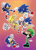 Size: 1890x2599 | Tagged: safe, artist:dill-tasker, artist:ian flynn, artist:nigel dobbyn, artist:nigel kitching, artist:tracy yardley, scourge the hedgehog, sonic the hedgehog, abstract background, fleetway, fleetway super sonic, group, outline, self paradox, signature, sonic boom (tv), sonic x