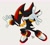 Size: 2000x1806 | Tagged: safe, artist:thomas rothlisberg, shadow the hedgehog, hedgehog, arms out, frown, looking at viewer, male, reaching towards the viewer, running, simple background, solo, white background