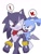 Size: 1000x1300 | Tagged: safe, artist:sakana_wo_kuu, feels the rabbit, hedgehog, rabbit, 2024, duo, feels x terios, frown, gay, heart, looking at each other, male, mouth open, shipping, simple background, smile, terios the hedgehog, white background