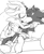 Size: 800x971 | Tagged: safe, artist:jay-law, shadow the hedgehog, silver the hedgehog, hedgehog, 2014, couch, duo, eyes closed, gay, holding each other, kiss, line art, lying back, male, monochrome, shadow x silver, shipping, simple background, sitting, sitting on lap, sitting on them, white background