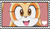 Size: 99x57 | Tagged: safe, artist:migueruchan, cream the rabbit, 2013, deviantart stamp, heart, smile, solo