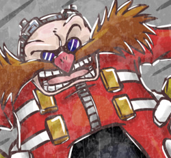 Size: 465x429 | Tagged: safe, artist:rush88, robotnik, human, icon, solo