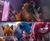 Size: 2048x1692 | Tagged: safe, artist:sath_chocowal, knuckles the echidna, miles "tails" prower, shadow the hedgehog, sonic the hedgehog, echidna, fox, hedgehog, sonic the hedgehog 3 (film), 2024, crossdressing, dress, flower, gay, group, lineless, male, outdoors, redraw, scene parody, shadow x sonic, shipping, suit, team sonic, veil, wedding, wedding dress, wedding veil