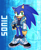 Size: 1605x1965 | Tagged: safe, artist:pukopop, sonic the hedgehog, hedgehog, aoba seragaki, blue fur, cosplay, dramatical murder, green eyes, headphones, jacket, leg warmers, male, shirt, shoes, single fingerless glove, solo