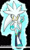 Size: 600x1000 | Tagged: safe, artist:watermelonowl, silver the hedgehog, hedgehog, boots, gloves, grey fur, male, solo, yellow eyes