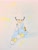 Size: 1573x2048 | Tagged: safe, artist:kazuna_endi, silver the hedgehog, hedgehog, 2024, alternate outfit, clothes, flower, leg warmers, male, sitting, smile, solo, sunflower, traditional media, yellow shoes