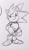 Size: 1084x1860 | Tagged: safe, artist:schauvel, sonic the hedgehog, 2024, classic sonic, classic sonic (universe), line art, looking at viewer, pencilwork, sketch, smile, solo, standing