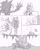 Size: 1647x2047 | Tagged: safe, artist:41waysu, miles "tails" prower, sonic the hedgehog, 2025, age difference, apron, blacksmith, comic, duo, frown, gay, goggles, grass, indoors, monochrome, outdoors, shipping, simple background, sitting, sleeping, smile, sonic x tails, sweatdrop, tree, under a tree, white background
