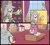 Size: 2935x2625 | Tagged: safe, artist:karl0, blaze the cat, silver the hedgehog, cat, hedgehog, box, comic, duo
