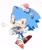 Size: 1303x1544 | Tagged: safe, artist:neku_646611, sonic the hedgehog, classic sonic, cute, food, fruit, pout, simple background, solo, sonabetes, strawberry, white background