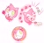 Size: 2048x2000 | Tagged: safe, artist:juhana670562795, amy rose, amybetes, animal crossing, apple, blushing, cute, dialogue, duo, eyes closed, flower, happy, korean text, multiple views, simple background, smile, solo focus, speech bubble, white background