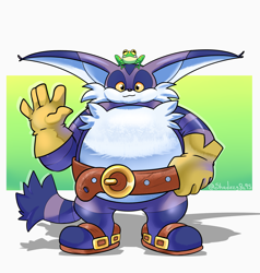 Size: 2000x2100 | Tagged: safe, artist:shadzzy_8a, big the cat, froggy