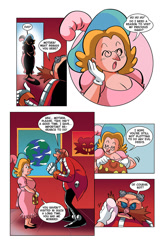 Size: 825x1258 | Tagged: safe, artist:chauvels, momma robotnik, robotnik, comic:a special visit