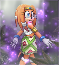 Size: 1000x1100 | Tagged: safe, artist:phantomgirl2510, tikal, forest, walking
