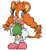 Size: 2845x3104 | Tagged: safe, artist:mauvemarsupial, belle the tinkerer, mouse, female, mobianified, solo