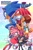 Size: 1439x2160 | Tagged: safe, artist:droffagner, amy rose, knuckles the echidna, miles "tails" prower, rouge the bat, sally acorn, shadow the hedgehog, sonic the hedgehog, bat, chipmunk, echidna, fox, hedgehog, archie sonic online, aircraft, biplane, english text, female, group, male, vehicle