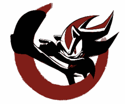 Size: 1023x852 | Tagged: safe, artist:rodka_sth, shadow the hedgehog, 2024, kicking, simple background, solo, white background, yakuza (series)