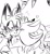 Size: 432x473 | Tagged: safe, artist:iluskonai, miles "tails" prower, shadow the hedgehog, aged up, alternate version, blushing, gay, heart, kiss, line art, older, shadow x tails, shipping, surprise kiss, surprised