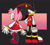 Size: 1024x922 | Tagged: safe, artist:swift-kwikster, amy rose, shadow the hedgehog, 2025, abstract background, alternate outfit, clothes, duo, from behind, frown, hand on hip, jacket, looking at viewer, looking back, looking back at viewer, outline, smile, varsity jacket