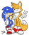 Size: 900x1104 | Tagged: safe, artist:molochtdl, miles "tails" prower, sonic the hedgehog, 2020, aged up, double v sign, duo, eyes closed, flat colors, frown, happy, lidded eyes, older, signature, simple background, smile, sonic is not amused, standing, thumbs up, transparent background, unamused, v sign