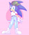 Size: 841x999 | Tagged: safe, artist:scuttletown, sonic the hedgehog, hedgehog, 2019, cap, clothes, fully clothed, hat, jeans, looking at viewer, male, pride, rainbow flag, shirt, smile, solo, standing