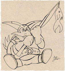 Size: 1456x1604 | Tagged: safe, artist:sonicremix, big the cat, cat, 2025, fish, fishing, fishing pole, frown, holding something, line art, looking at something, monochrome, penwork, signature, sitting, solo, traditional media