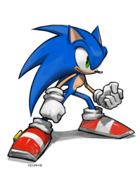 Size: 677x851 | Tagged: safe, artist:or__todd, 2025, clenched fists, korean text, shadow (lighting), simple background, smile, solo, standing, white background