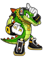 Size: 601x855 | Tagged: safe, editor:snazzy-sun, vector the crocodile, crocodile, 2025, dollar sign, edit, redesign, ring (jewelry), scales, shoes, simple background, socks, solo, white background