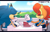 Size: 1670x1055 | Tagged: safe, artist:risziarts, sally acorn, sonic the hedgehog, chipmunk, hedgehog, hybrid, squirrel, 2025, archie sonic the hedgehog, cake, cup, drink, duo, eating, female, food, male, sally x sonic, sally's ringblader outfit, shipping, sitting, straight, valentine's day