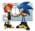 Size: 1222x1068 | Tagged: safe, artist:risziarts, sally acorn, sonic the hedgehog, chipmunk, hedgehog, 2022, alternate outfit, clothes, dress, duo, female, looking at each other, male, sally x sonic, shipping, straight, suit, window